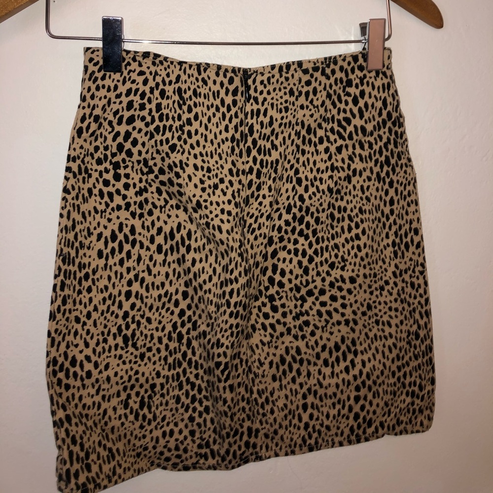 Brandy Melville Cheetah Skirt